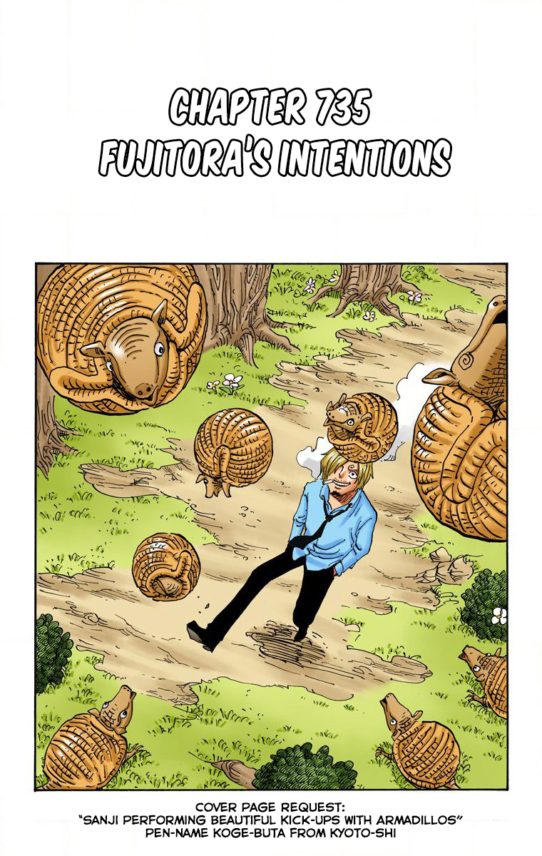 One Piece - Digital Colored Comics Chapter 735 2